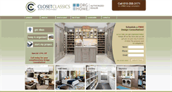 Desktop Screenshot of closetclassicsonline.com